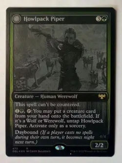 MTG - Howlpack Piper - Innistrad: Double Feature 472 - Foil Rare - Image 1