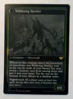 MTG - Howlpack Piper - Innistrad: Double Feature 472 - Foil Rare - Image 2