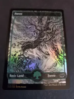 Forest 276 -  MTG - Innistrad: Crimson Vow - NM Foil Full Art - Image 1
