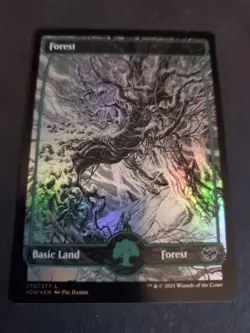 Forest 276 -  MTG - Innistrad: Crimson Vow - NM Foil Full Art - Image 3