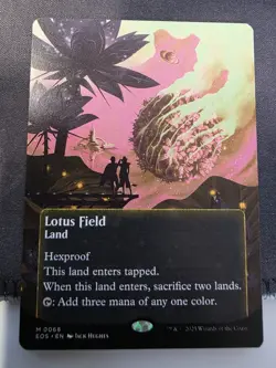 Lotus Field 68 - Borderless, Edge of Eternities: Stellar Sights Regular Non Foil - Image 1