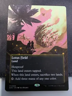 Lotus Field 68 - Borderless, Edge of Eternities: Stellar Sights Regular Non Foil - Image 3