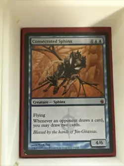 Consecrated Sphinx Mirrodin Besieged Regular - Image 1