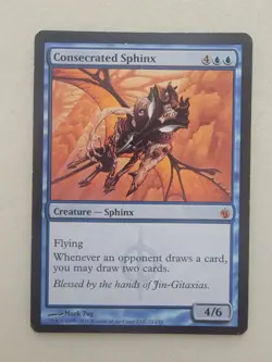 Consecrated Sphinx Mirrodin Besieged Regular - Image 8