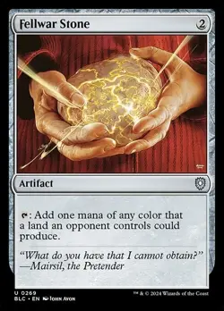 NM Fellwar Stone, MTG, Bloomburrow Commander, Magic the Gathering, 269 - Image 1