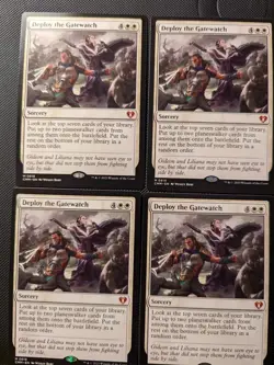 4x Deploy the Gatewatch - Commander Masters (CMM) - (Near Mint NM) Unplayed x4 - Image 2