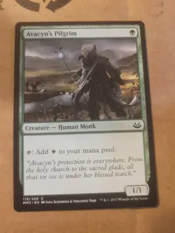 Avacyn's Pilgrim MTG Modern Masters 2017 MM3 Magic #119 Human LP BULK DISCOUNT - Image 2