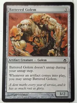 Battered Golem - Fifth Dawn - Magic the Gathering MTG Nice! - Image 3