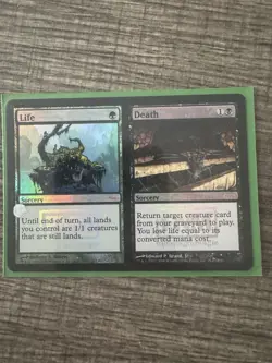 1x Life // Death - Foil FNM 2006 Light Play, English FNM Promos MTG Magic - Image 3