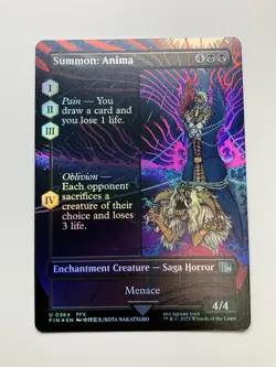 Summon: Anima Borderless FINAL FANTASY Foil #364 MTG - Image 1