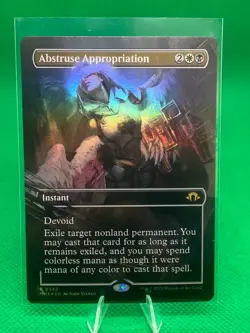 Abstruse Appropriation Foil Borderless Modern Horizons 3 MTG - Image 1