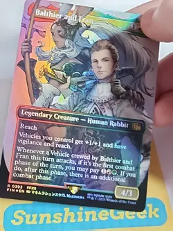 Balthier and Fran (Borderless) (0393) Final Fantasy Foil - Image 2