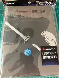 Ultra Pro Final Fantasy Sephiroth PRO Binder MTG and Spindown Counter - Image 1