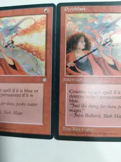 Pyroblast Ice Age Regular LP MTG 2x - Image 19