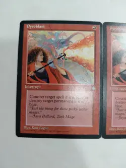 Pyroblast Ice Age Regular LP MTG 2x - Image 3