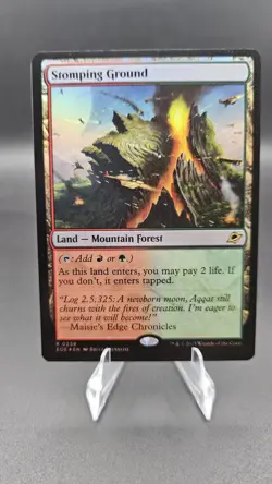 Stomping Ground (Foil) - 0258 - Edge of Eternities - MTG - NM/M - Image 1