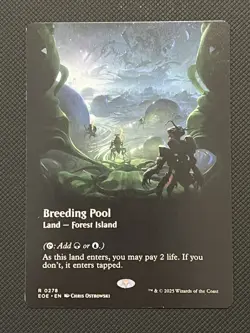 Breeding Pool (Borderless) - 0278 - Edge of Eternities - MTG - NM/M - Image 1