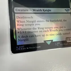 Nazgul 337/281 Universes Beyond MTG LotR - Tales of Middle-earth Foil NM - Image 3