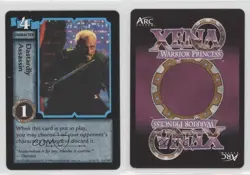1998 Xena Warrior Princess Collectible Card Game Dastardly Assassin #5 0a1 - Image 3