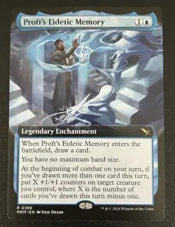 Proft's Eidetic Memory Extended Art Murders at Karlov Manor Regular Card 396 NM - Image 1