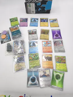Pokemon Black Bolt ETB Opened with Promo Card and bulk w/ some hits Zekrom Ex - Image 2
