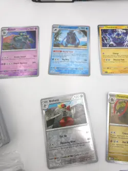 Pokemon Black Bolt ETB Opened with Promo Card and bulk w/ some hits Zekrom Ex - Image 6