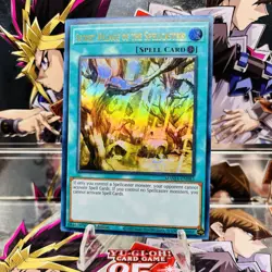 Yugioh Secret Village of the Spellcasters MAMA-EN083 Ultra Rare 1st Ed Near Mint - Image 1