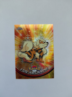 Pokémon Topps Chrome 2000 TV #59 Arcanine Spectra Holo Vintage Trading Card - Image 11