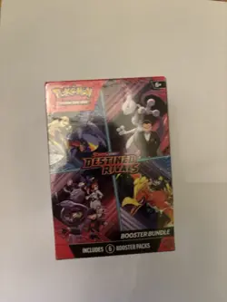 Pokémon Destined Rivals 6-Pack Booster Bundle, And 5 Sleeved Booster Packs - Image 2