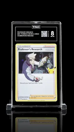 TAG 8 Pokémon Sword & Shield Celebrations Professor's Research  023/025 - Image 3
