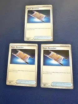 Night Stretcher 061/064 (x3) - Pokemon: Shrouded Fable - NM Non-Holo - Set of 3 - Image 1