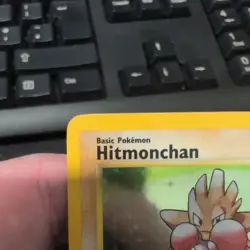 Hitmonchan 7/102 Holo 1999 WOTC Pokémon TCG Card Base Set - Image 18