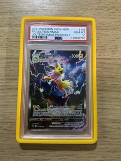 Jolteon VMAX SWSH184 SWSH: Sword & Shield Promo Cards Pokemon – PSA 10 GEM MT - Image 3