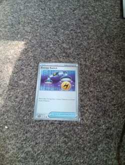 173/198 ENERGY SWITCH REVERSE HOLO SCARLET & VIOLET POKEMON CARD - Image 4