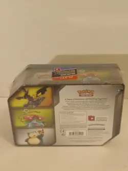 Pokemon TCG Tag Team Sealed Tin Eevee Snorlax GX Promo - Image 2
