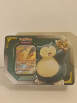 Pokemon TCG Tag Team Sealed Tin Eevee Snorlax GX Promo - Image 7