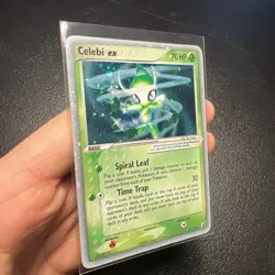 Celebi EX 117/115 Ex Unseen Forces 2005 Holo Secret Rare Pokemon TCG - Image 11