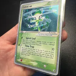 Celebi EX 117/115 Ex Unseen Forces 2005 Holo Secret Rare Pokemon TCG - Image 21