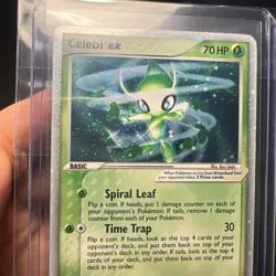 Celebi EX 117/115 Ex Unseen Forces 2005 Holo Secret Rare Pokemon TCG - Image 26