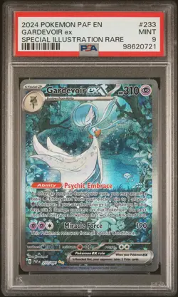 2024 POKEMON PAF EN-PALDEAN FATES SPECIAL ILLUSTRATION RARE GARDEVOIR EX PSA 9 - Image 3