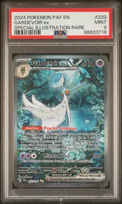2024 POKEMON PAF EN-PALDEAN FATES SPECIAL ILLUSTRATION RARE GARDEVOIR EX PSA 9 - Image 1
