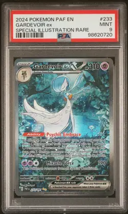 2024 POKEMON PAF EN-PALDEAN FATES SPECIAL ILLUSTRATION RARE GARDEVOIR EX PSA 9 - Image 1