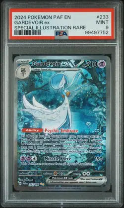 2024 POKEMON PAF EN-PALDEAN FATES SPECIAL ILLUSTRATION RARE GARDEVOIR EX PSA 9 - Image 1