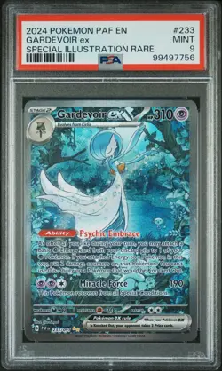 2024 POKEMON PAF EN-PALDEAN FATES SPECIAL ILLUSTRATION RARE GARDEVOIR EX PSA 9 - Image 1