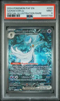2024 POKEMON PAF EN-PALDEAN FATES SPECIAL ILLUSTRATION RARE GARDEVOIR EX PSA 9 - Image 3