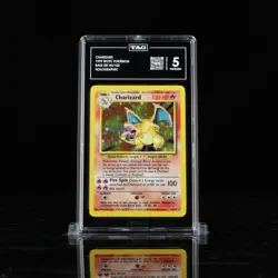 TAG 5 Charizard Base Set 4/ 102 Holo WoTC 1999 Pokemon TCG - Image 3