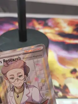 RAW! NM Pokemon Sword & Shield Base Set Professor's Research 201/202 Full Art - Image 14