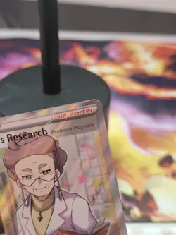 RAW! NM Pokemon Sword & Shield Base Set Professor's Research 201/202 Full Art - Image 3
