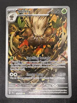 Shiftry TEF 163/162 IR Temporal Forces Illustration Rare Card PokÃ©mon TCG NM - Image 1