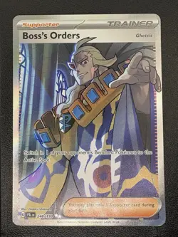Boss's Orders PAL 248/193 Paldea Evolved Full Art Trainer Card PokÃ©mon TCG NM - Image 1